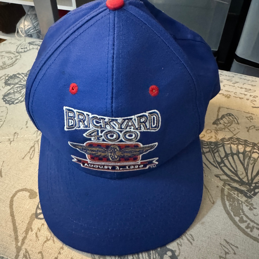 Nascar 1996 Brickyard 400 Snapback Hat Blue